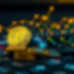 A visually appealing representation of cryptocurrencies and gift cards