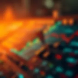 Insightful graphical representation of cryptocurrency market trends