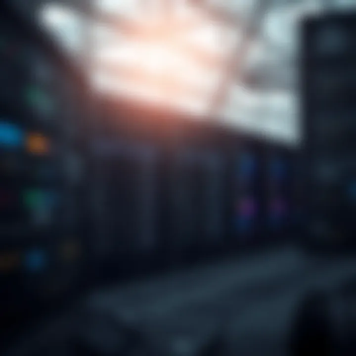 Comparison chart of different server types and specifications for mining