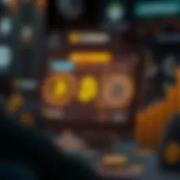 Visual representation of Coinbase's crypto swap interface