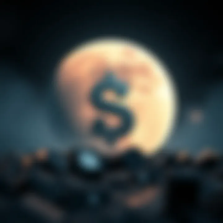 Symbolic representation of SafeMoon cryptocurrency