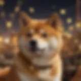 Shiba Inu cryptocurrency price chart showcasing historical trends