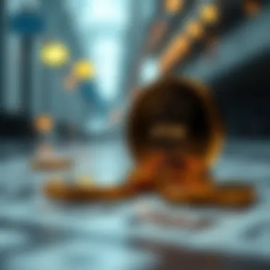 Graph illustrating staking benefits