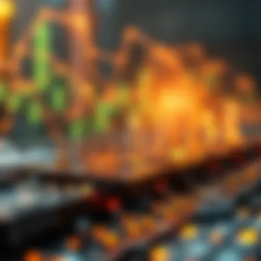 Visual comparison of different types of blockchain networks